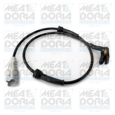 MEAT & DORIA 90512 ABS sensor Front Axle Right, Front Axle Left, Hall Sensor, 2-pin connector, 730mm