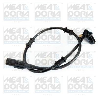 MEAT & DORIA Rear Axle Right, Hall Sensor, 2-pin connector, 502mm Length: 502mm, Number of pins: 2-pin connector Sensor, wheel speed 90583 buy