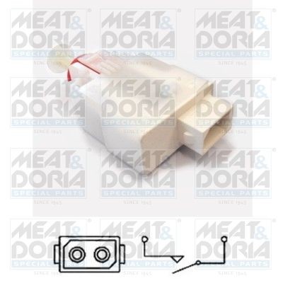 MEAT & DORIA 35021 Switch, clutch control BMW 3 Series 2013 in original quality