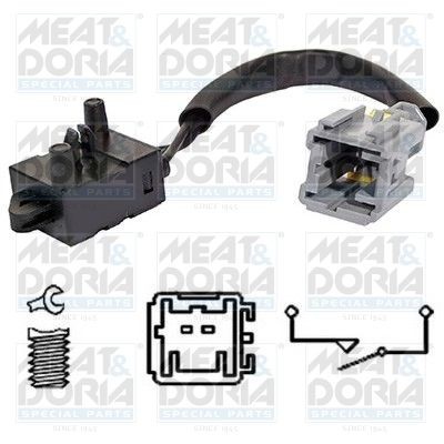 MEAT & DORIA 35069 Brake Light Switch 2189.20