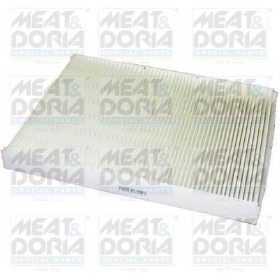 MEAT & DORIA 17083 Filtro antipolline Filtro antipolline, 282 mm x 207 mm x 29 mm