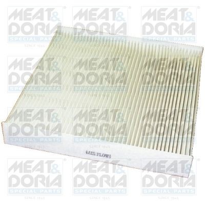 MEAT & DORIA 17092 Air conditioner filter Pollen Filter, 222 mm x 220 mm x 34 mm