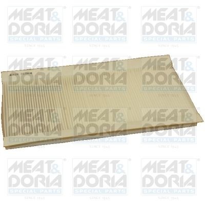 Filtro aria condizionata MEAT & DORIA Filtro antipolline, 397 mm x 182 mm x 33 mm - 17390