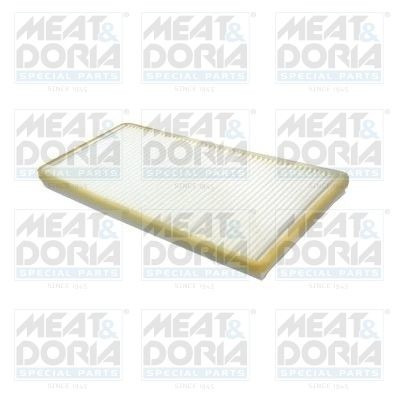 MEAT & DORIA Pollenfilter, 410 mm x 180 mm x 30 mm Breite: 180mm, Höhe: 30mm, Länge: 410mm Innenraumfilter 17443 kaufen