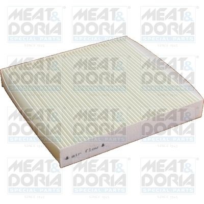 MEAT & DORIA Filter Insert, 217 mm x 200 mm x 30 mm Width: 200mm, Height: 30mm, Length: 217mm Cabin filter 17477 buy