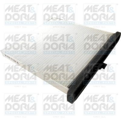 MEAT & DORIA Filter Insert, 235 mm x 214 mm x 28 mm, Plastic Width: 214mm, Height: 28mm, Length: 235mm Cabin filter 17552F buy