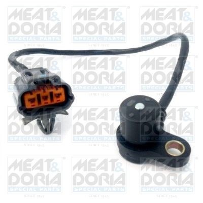 MEAT & DORIA 87747 Crankshaft sensor 3-pin connector, Inductive Sensor