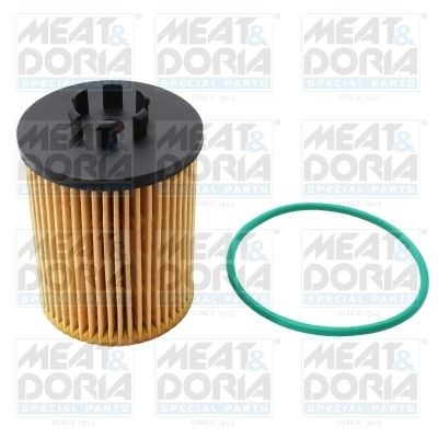 Original MEAT & DORIA Engine oil filter 14002 for OPEL MERIVA