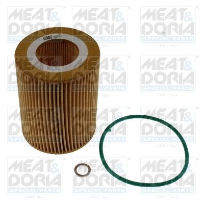 BMW X3 Engine oil filter 8125679 MEAT & DORIA 14014 online buy
