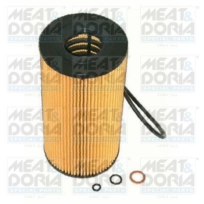 Original 14023 MEAT & DORIA Engine oil filter BMW
