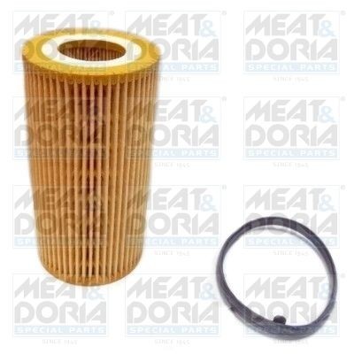 Audi A3 Engine oil filter 8125718 MEAT & DORIA 14059/1 online buy