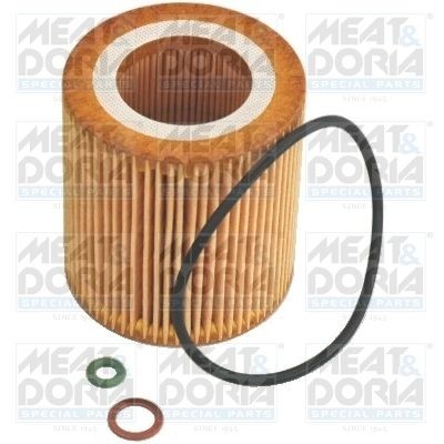 Comprare 14093 MEAT & DORIA Cartuccia filtro Diametro interno: 41mm, Ø: 74mm, Ø: 74mm, Alt.: 80mm Filtro olio 14093 poco costoso