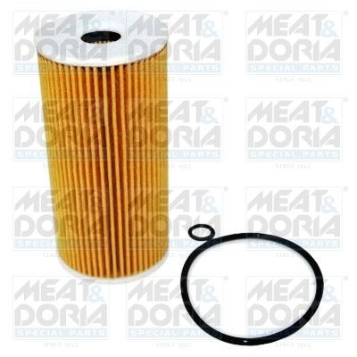 MEAT & DORIA Filter Insert Inner Diameter: 20mm, Ø: 64mm, Height: 131mm Oil filters 14134 buy