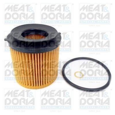 Engine oil filter MEAT & DORIA Filter Insert - 14155