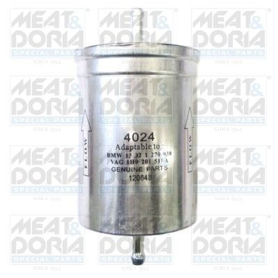 Original 4024 MEAT & DORIA Inline fuel filter ALFA ROMEO