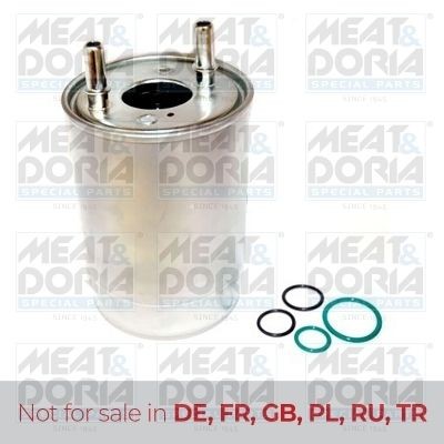 OEM-quality MEAT & DORIA 4981 Fuel filters