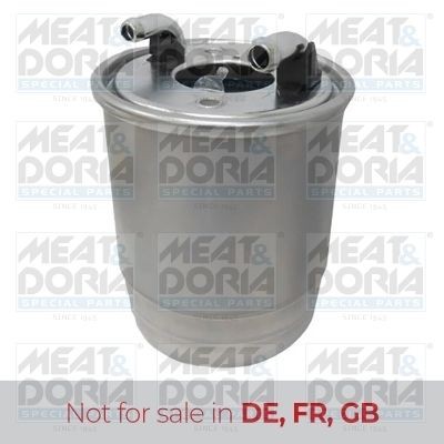 Palivový filtr MEAT & DORIA Vložka filtru, 10mm, 8mm - 4988