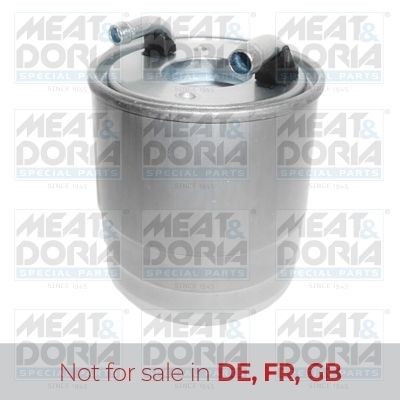 MEAT & DORIA 4989 Filtro carburante Cartuccia filtro, 10mm, 8mm