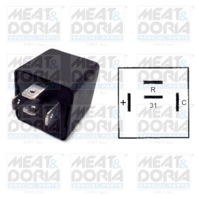 MEAT & DORIA 7242001 Indicator relay 12V, Electric