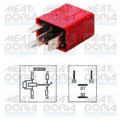 MEAT & DORIA 73232003 Relay 4-pin connector
