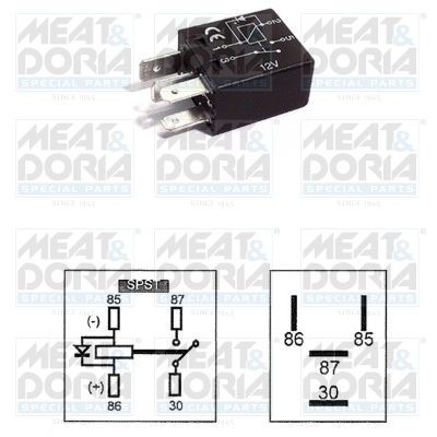 MEAT & DORIA 12V, 4-pin connector Relay 73232007 buy