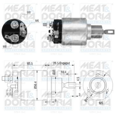 MEAT & DORIA 46031 Starter solenoid SAAB experience and price