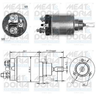 MEAT & DORIA 46032 Starter solenoid VOLVO experience and price