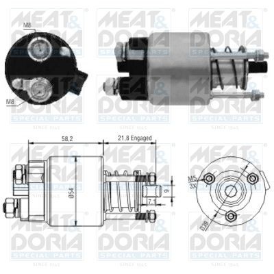 MEAT & DORIA 46102 Starter solenoid TOYOTA experience and price