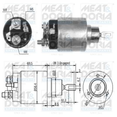 MEAT & DORIA 46106 Starter solenoid JEEP experience and price