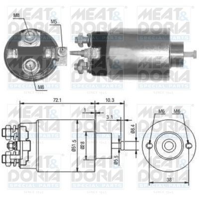 MEAT & DORIA 46141 Starter solenoid JEEP experience and price