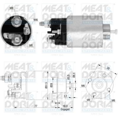 MEAT & DORIA 46157 Starter solenoid SAAB experience and price
