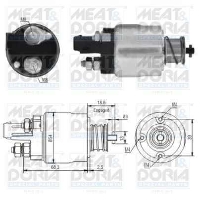 MEAT & DORIA 46158 Starter solenoid VW experience and price