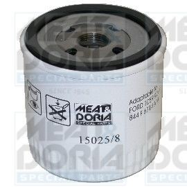 Original MEAT & DORIA Engine oil filter 15025/8 for FORD FIESTA