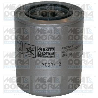 MEAT & DORIA M 26 X 1,5, Spin-on Filter Ø: 102mm, Height: 126mm Oil filters 15037/12 buy