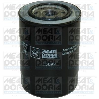 MEAT & DORIA 15098 Engine oil filter M 26 X 1,5, Spin-on Filter