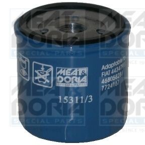 MEAT & DORIA 15311/3 Engine oil filter 3/4-16 UNF, Spin-on Filter