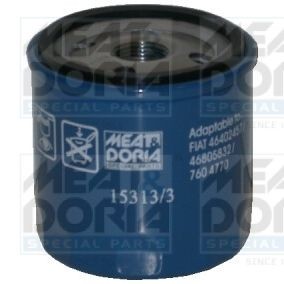 15313/3 MEAT & DORIA Oil filters VOLVO M 20 X 1,5, Spin-on Filter