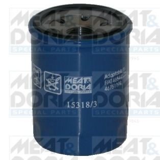 MEAT & DORIA 15318/3 Engine oil filter M 20 X 1,5, Spin-on Filter