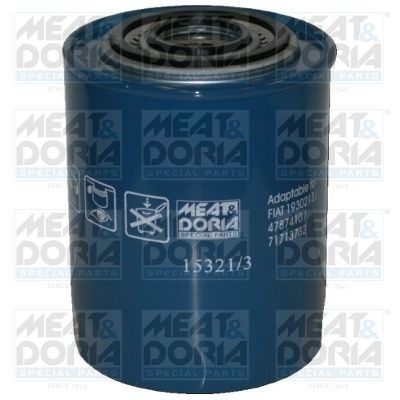 15321/3 MEAT & DORIA Oil filters OPEL 3/4-16 UNF, Spin-on Filter