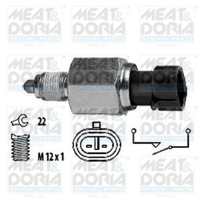 MEAT & DORIA 36033 Reverse light sensor FIAT Doblo II Box Body / Estate (263) 2.0 D Multijet 135 hp Diesel 2023 price