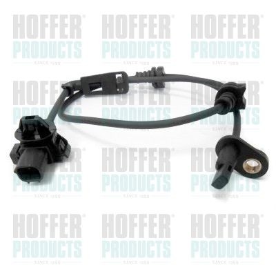HOFFER 8290558 ABS sensor Front Axle Right, 2-pin connector, 680mm