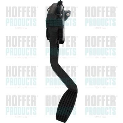HOFFER 7513523 Gas pedal Fiat Punto Mk2 1.2 Natural Power 60 hp Petrol/Compressed Natural Gas (CNG) 2007 price
