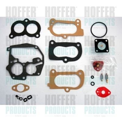 Opel ASCONA Repair kit parts - Repair Kit, carburettor HOFFER HS44G