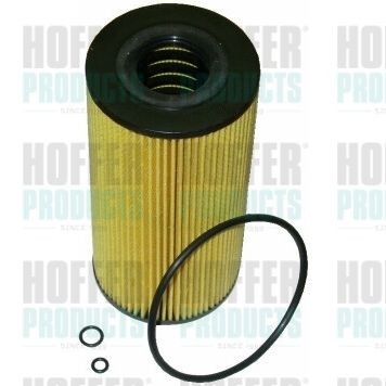 HOFFER 14046 Oil filter A606 184 00 25