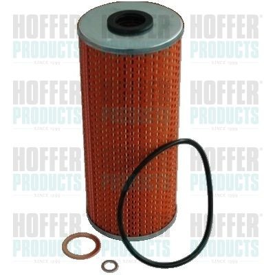 HOFFER 14056 Oil filter 001-184-43-25