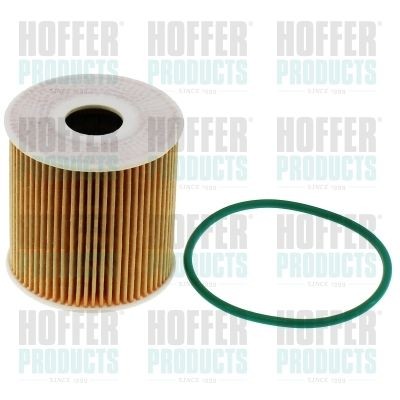 HOFFER 14058 Oil filter 15208-AD300