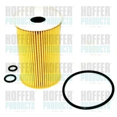 HOFFER 14132 Oil filter 03L115466