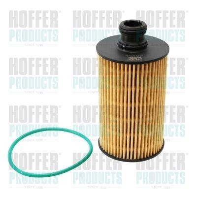 HOFFER 14161 Oil filter 6711840125