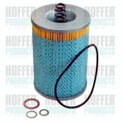 HOFFER 14365 Oil filter 001 184 04 25