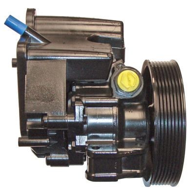 LIZARTE 04.13.0098-1 Power steering pump Hydraulic, Number of ribs: 7, Belt Pulley Ø: 143 mm, black, with reservoir
